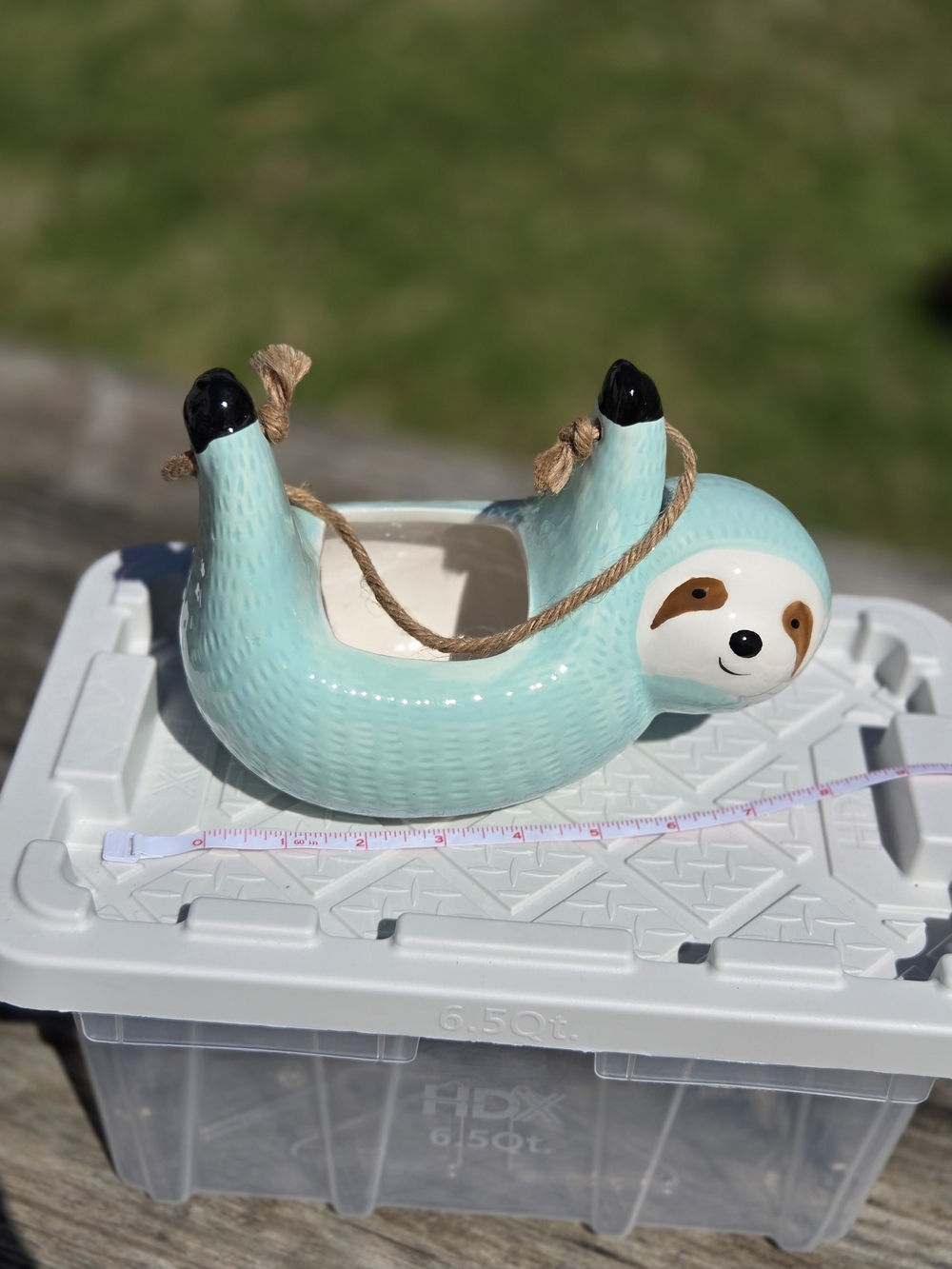 Ceramic Sloth - Picture 3 of 4